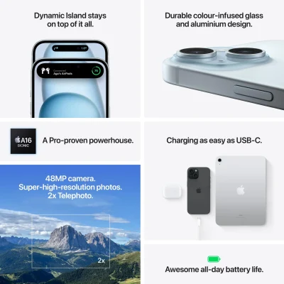 Apple iPhone 15 128GB Apple warranty