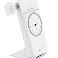 Remax RPP-D3 5-in-1 Portable Folding Wireless Charging 10000mAh Power Bank