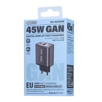 REMAX  U2 AC45W GAN Digital Fast Charger PD+QC