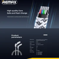 REMAX RC-C119 Zous Series 100W 2 In 2 Fast Charging Data Cable