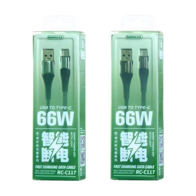 REMAX RC-C117 1.2m 66W USB to Type-C