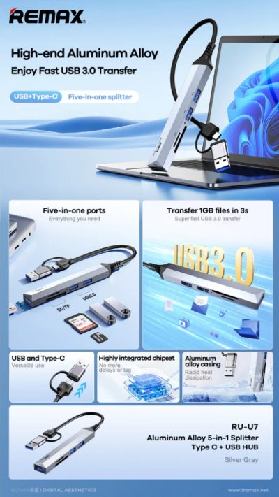Remax RU-U7 hub