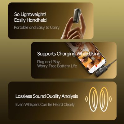 Remax K13 Type-C Wireless Live Stream Single Microphone